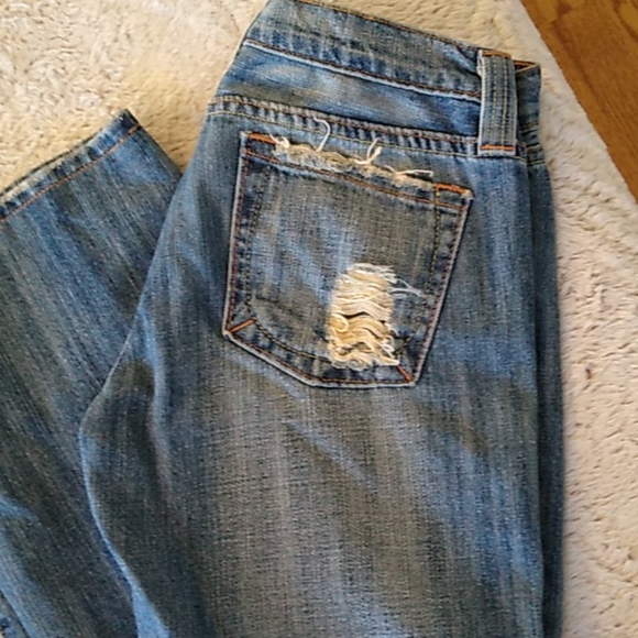 S - Marque Distressed Cropped Jeans - Picture 14 of 15